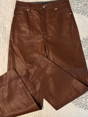 Express Women's Faux Leather Jeans